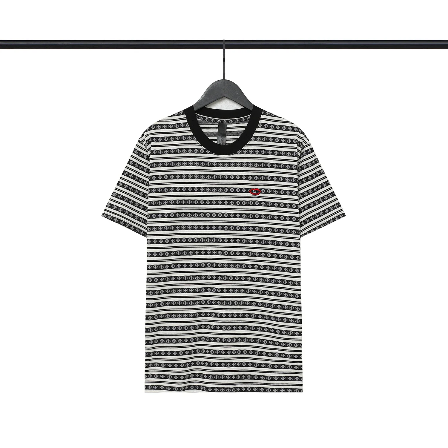 Chrome Hearts Camiseta Rayada