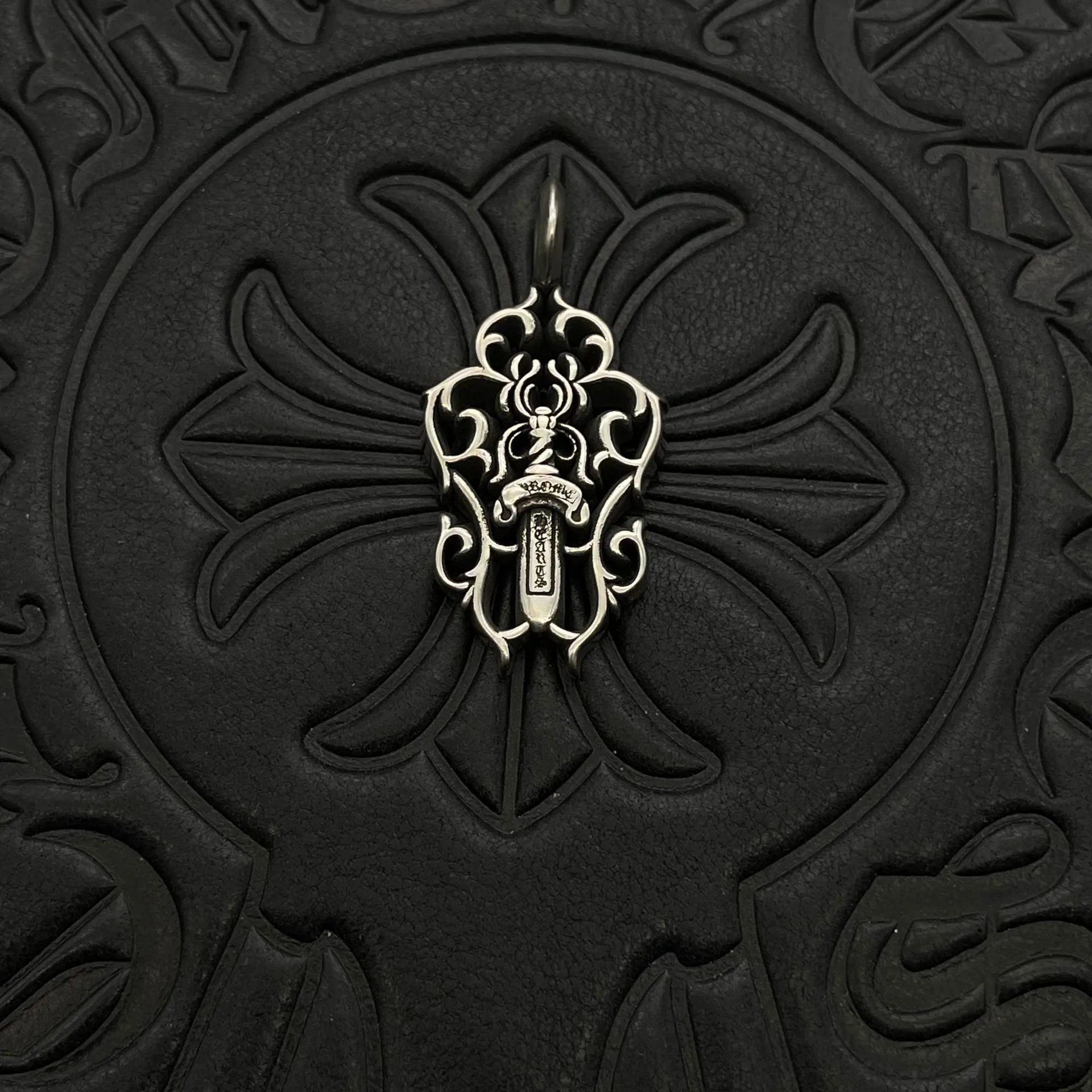 Chrome Hearts Silver Sword Pendant Charm