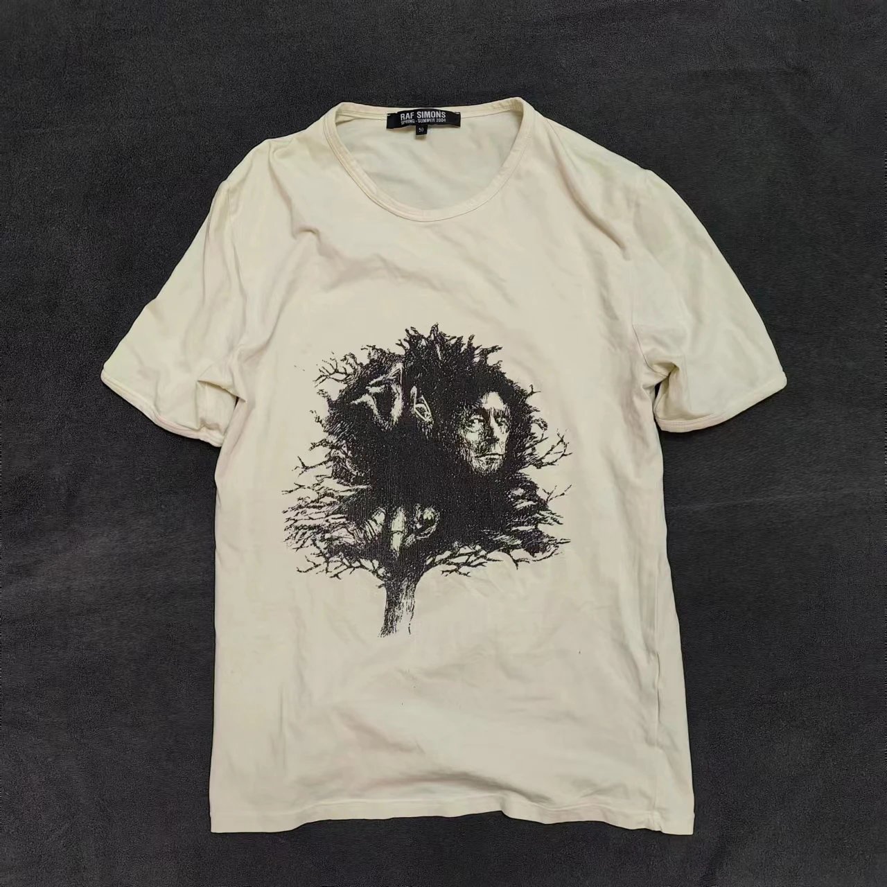 Raf Simons White Graphic T-Shirt