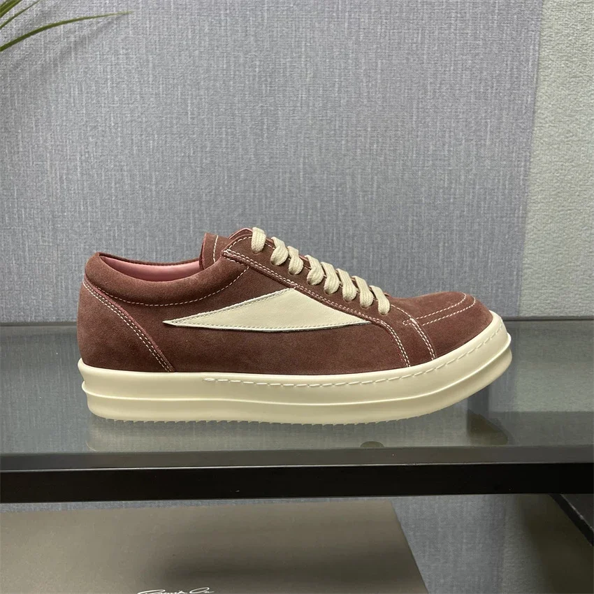 Rick Owens Vans Lona Marrón