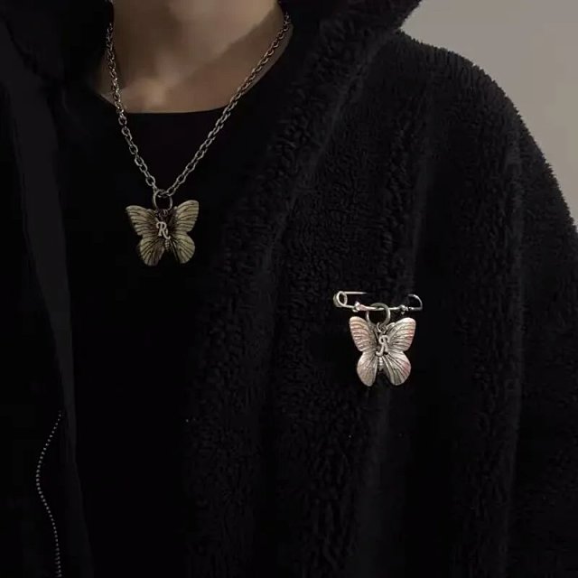 Raf Simons Butterfly Necklace: seller detail photo 7