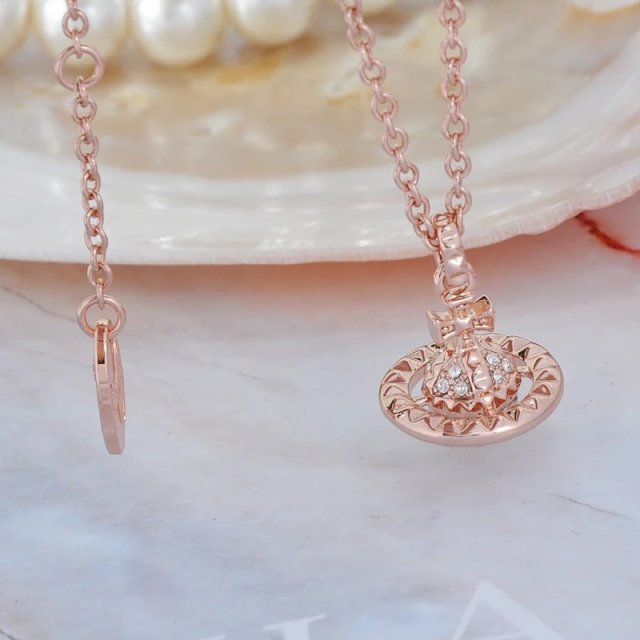 Vivienne Westwood Saturn Necklace: seller detail photo 6