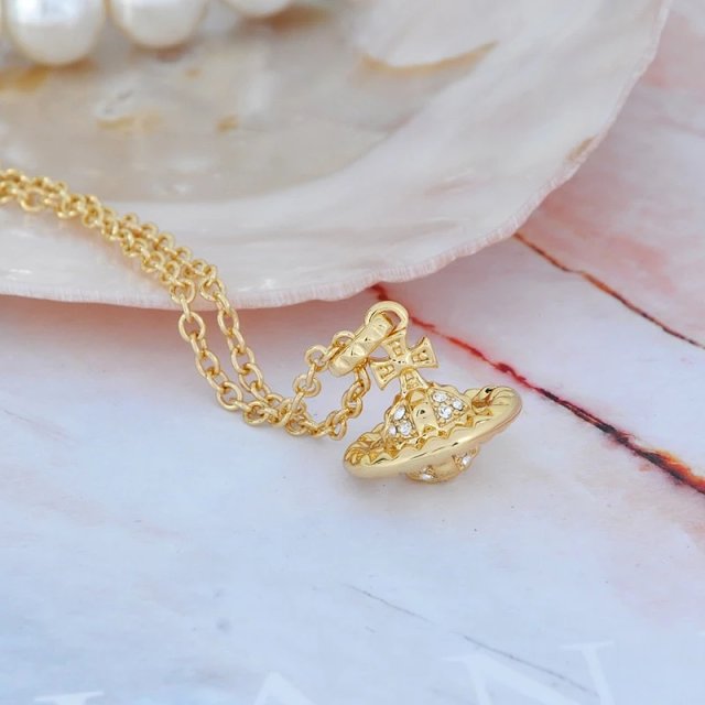 Vivienne Westwood Saturn Necklace: seller detail photo 8