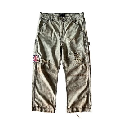 ERD Canvas Distressed Denim