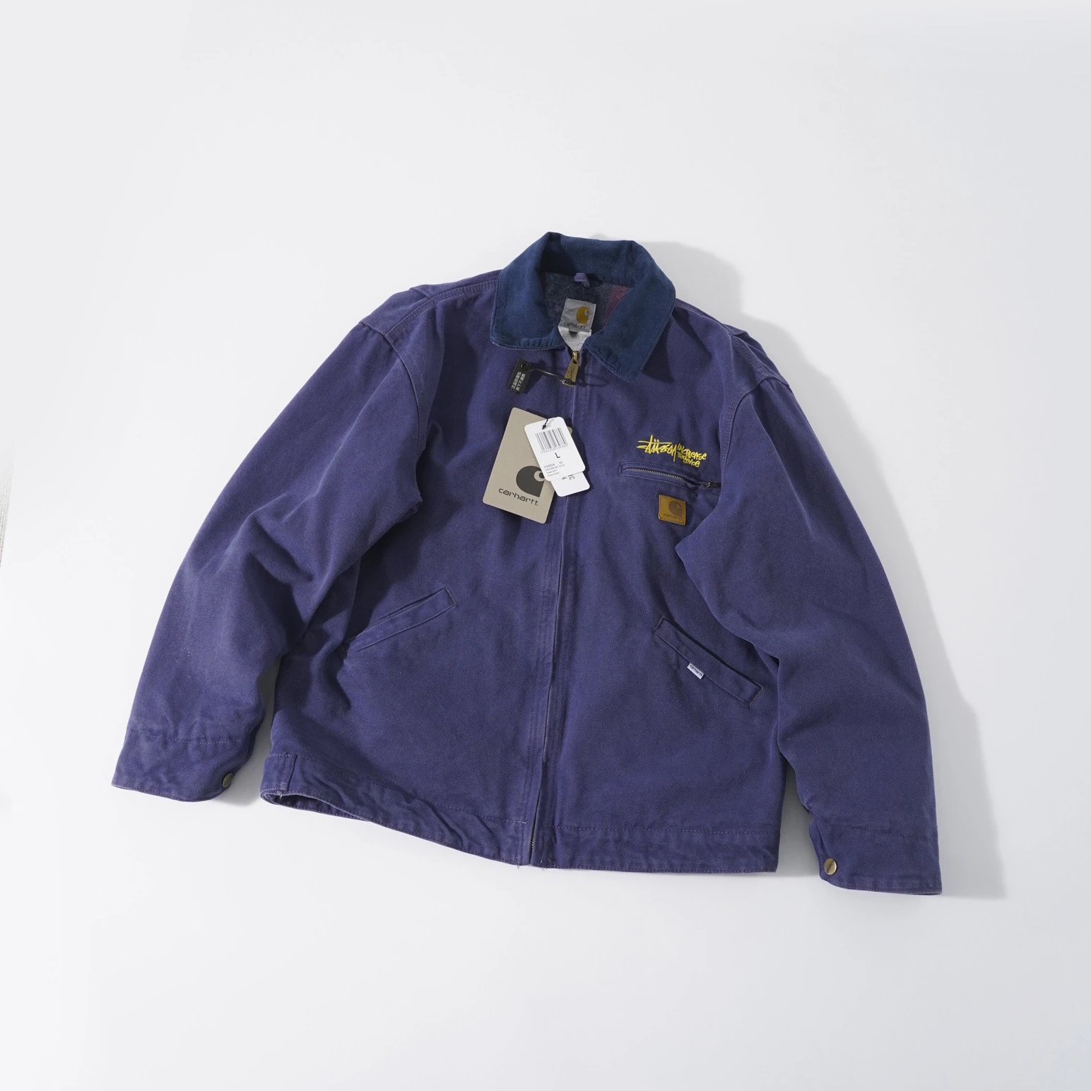 Carhartt Purple Work Jacket with Embroidered Logo - 136324
