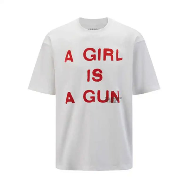 Pleasures A girl is a gun T-shirt Tee: seller detail photo 1