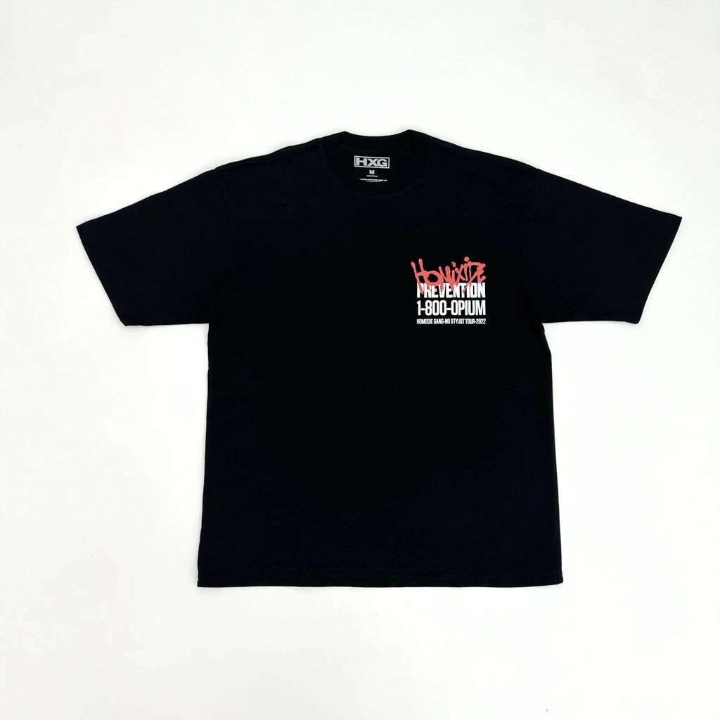 HXG Black Short Sleeve T-Shirt