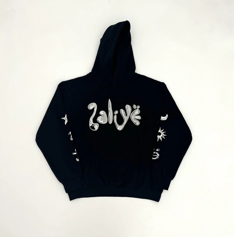 Zaliye Black Hoodie