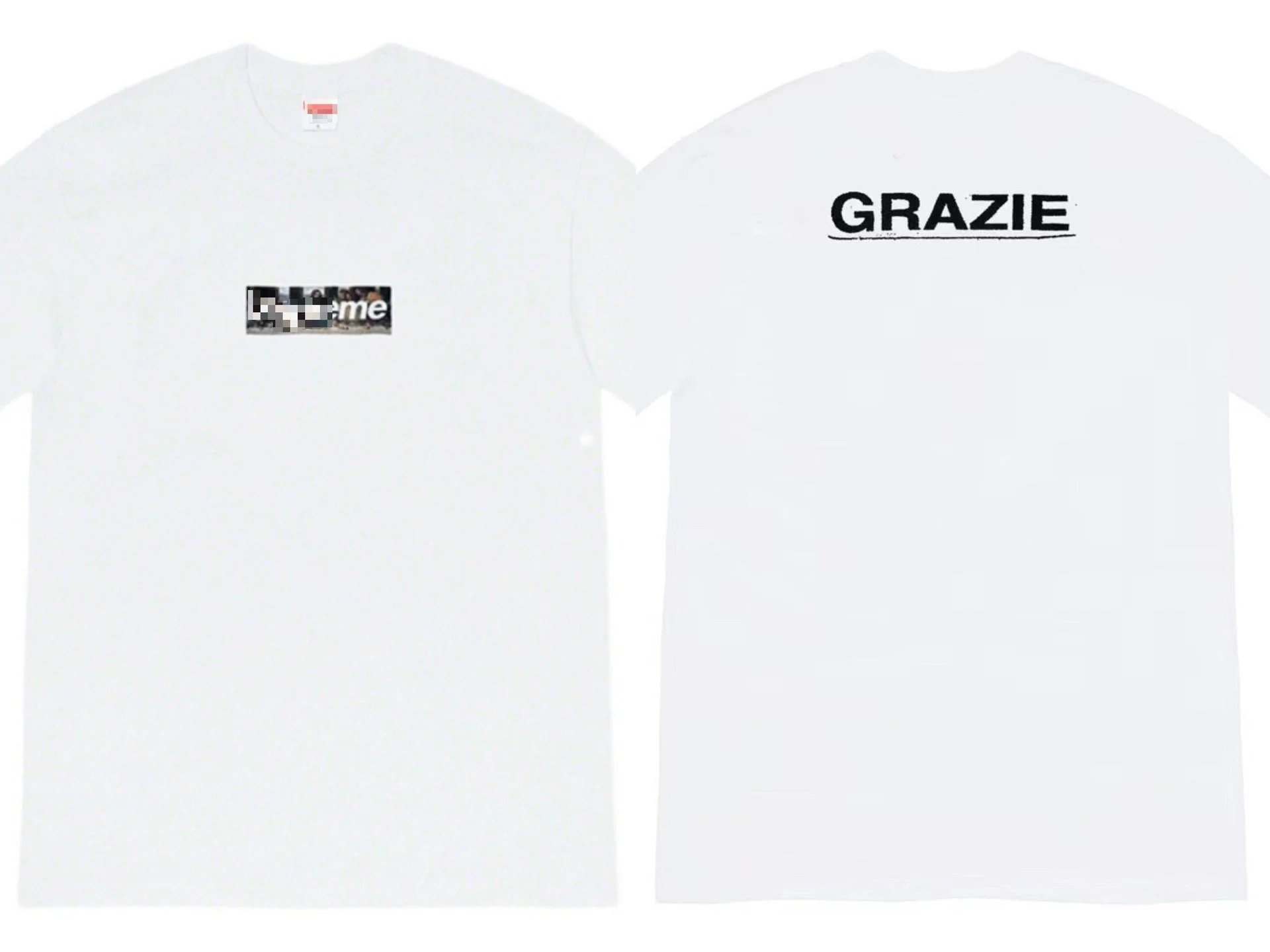 Supreme Leopard Box Logo Tee