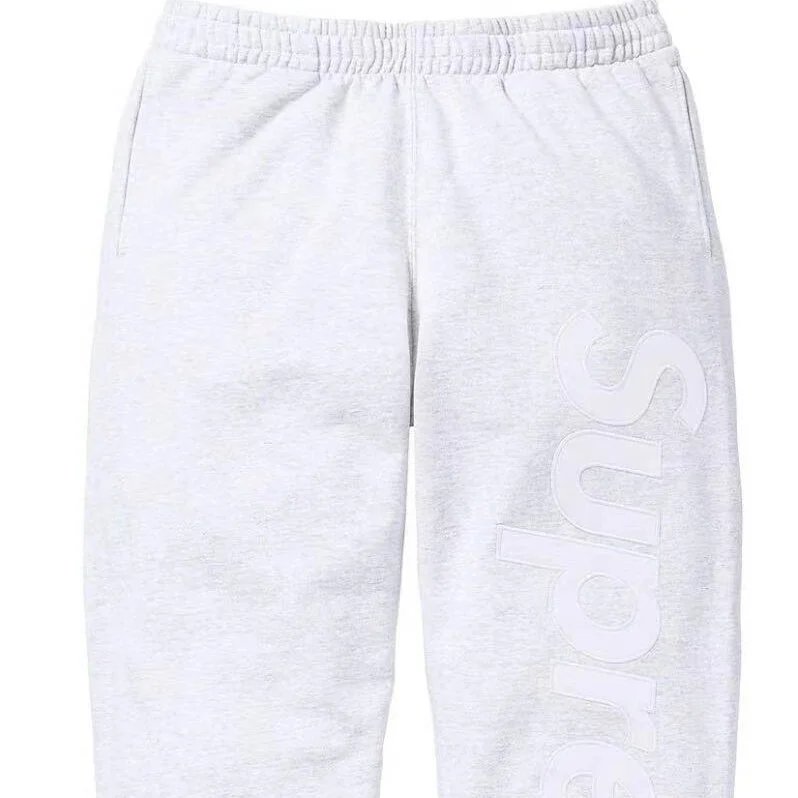 White gray (big letter pants)