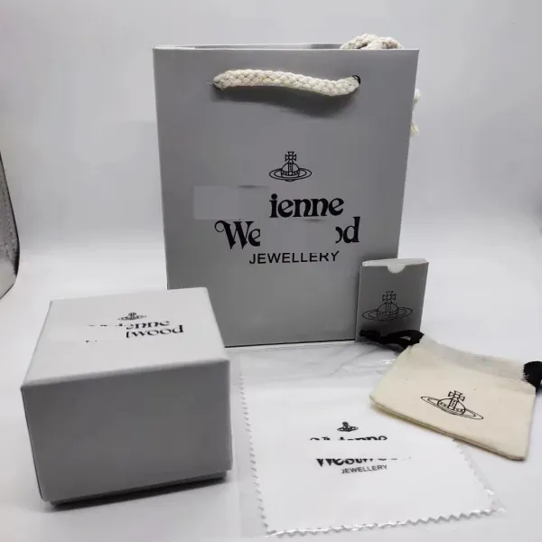 Vivienne Westwood Orb Logo Packaging Set Pink Beige Accessories - 2