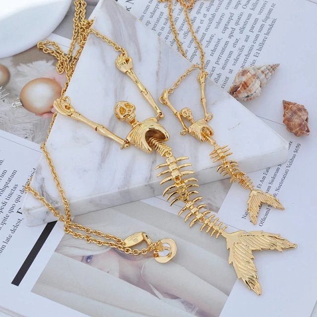 Vivienne Westwood Skeleton Necklace: seller detail photo 4