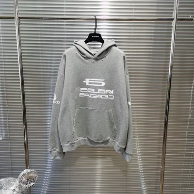 Balenciaga Glitch Logo Hoodie