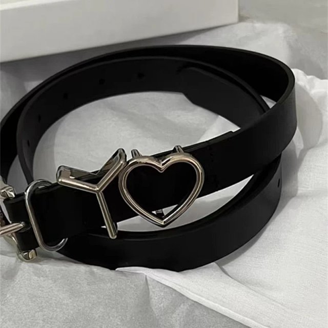 Y/Project Leather Heart Belt: seller detail photo 2