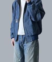 Carhartt vintage zip denim jacket — seller photo 4