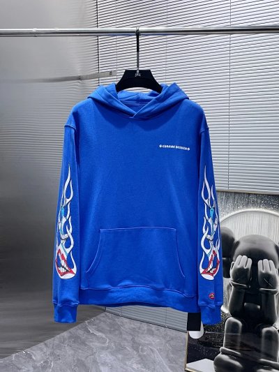 Blue Chrome Hearts Matty Boy Hoodie