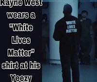 White Lives Matter Kanye tee — seller photo 6