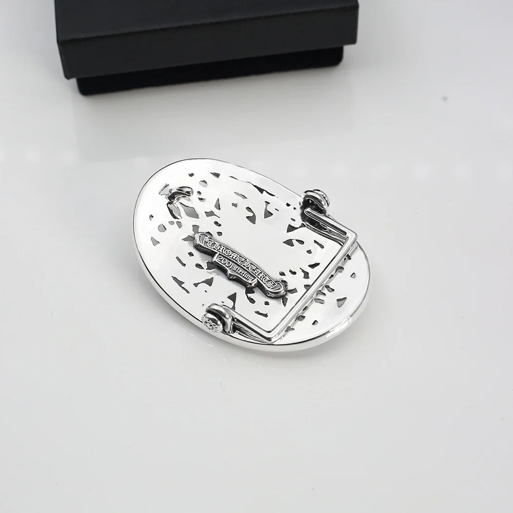 Filigree Oval Belt Buckle