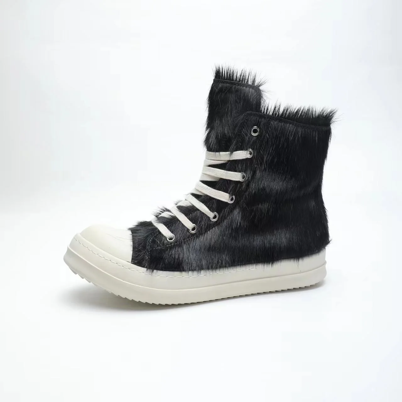 Sneakers Pony Hair Rick Owens Ramones