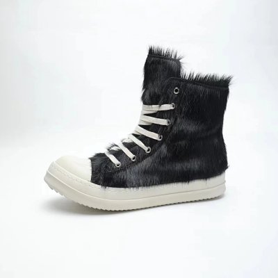 Pony Hair Rick Owens Ramoens(2 colorways)