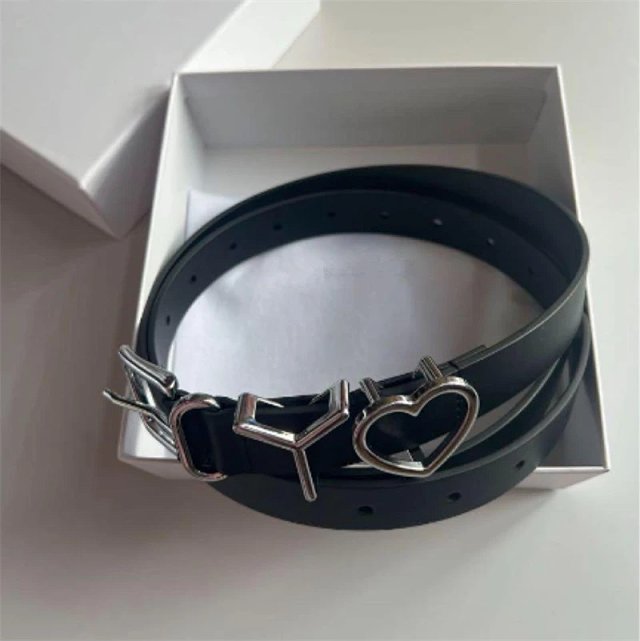 Y/Project Leather Heart Belt: seller detail photo 1