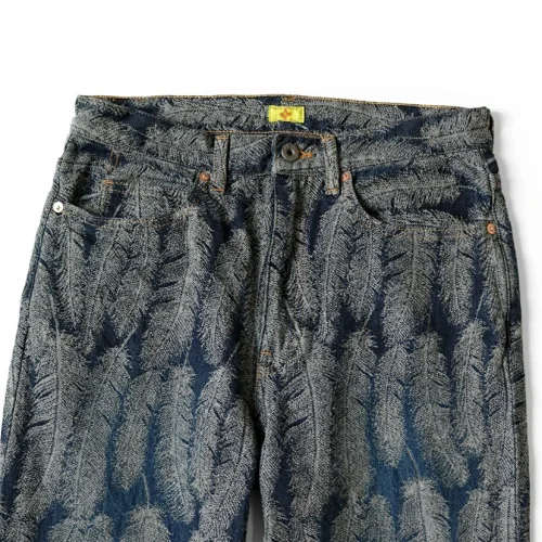Kapital Denim Estampado Hojas
