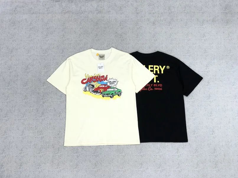 Gallery Dept Vintage Off-White Car Show Totem Unisex Tee