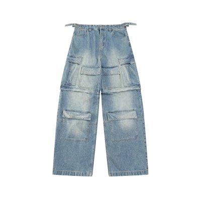 Balenciaga Transformer Denim Cargo