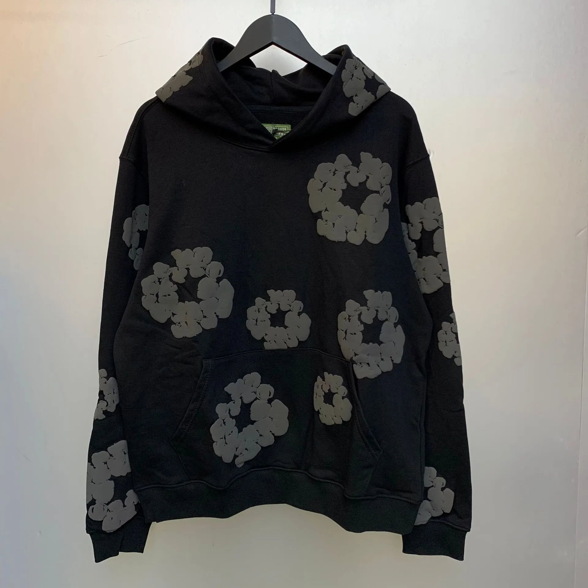 Black grey hoodie