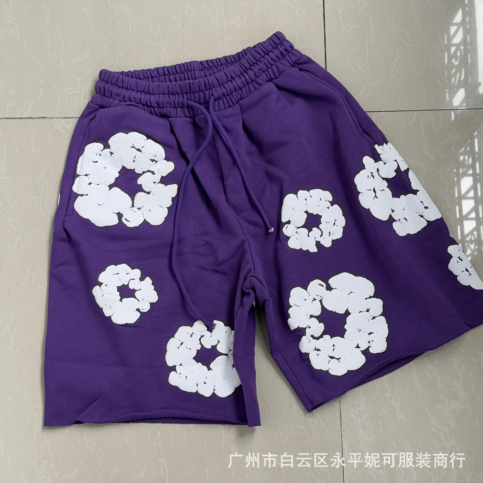 Purple shorts
