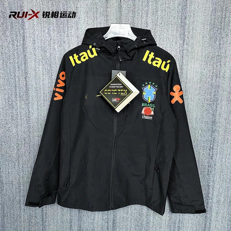 [Lightweight] Brazil Windbreaker Neymar Style Black