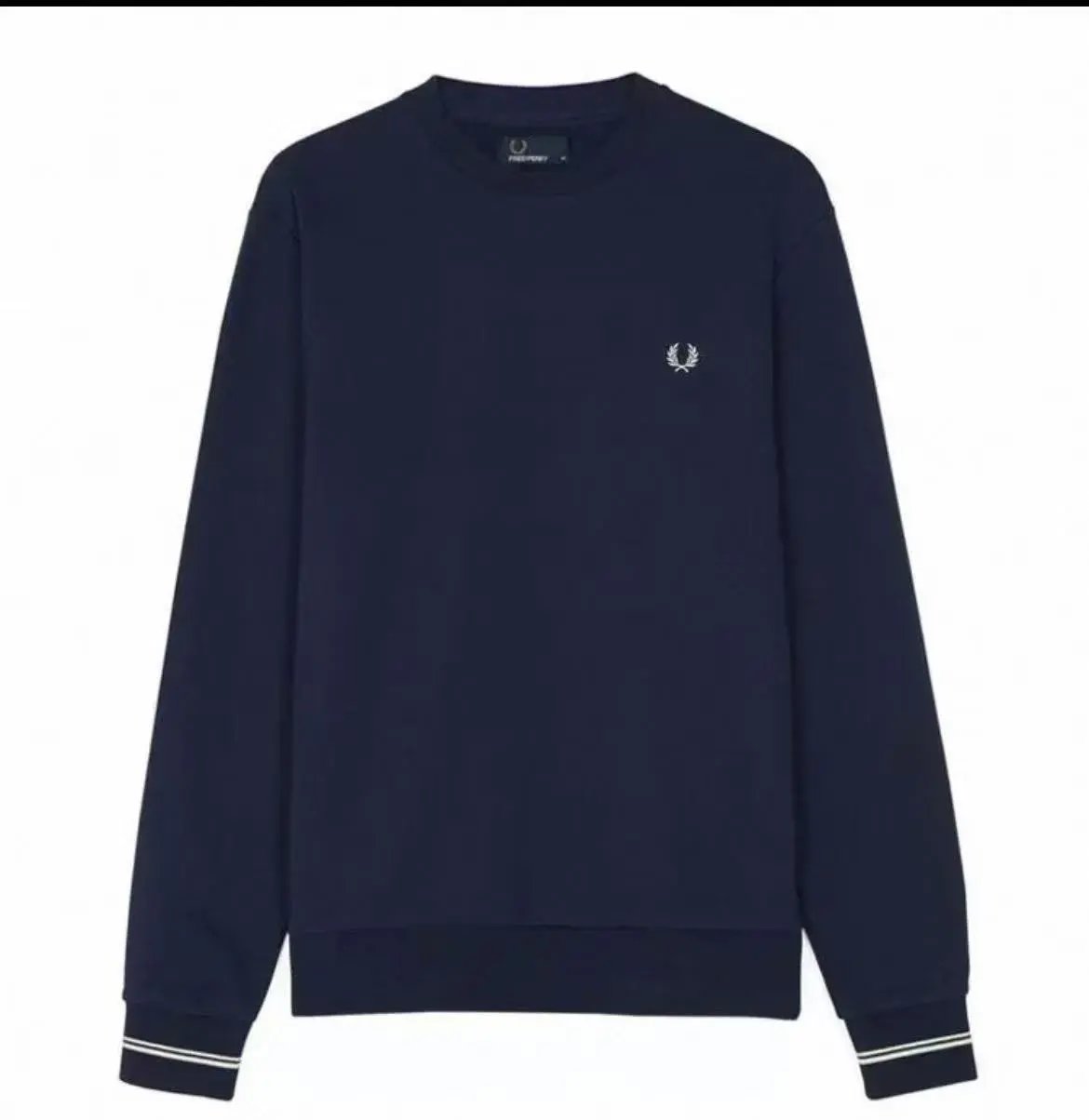 Navy with Double White Cuffs