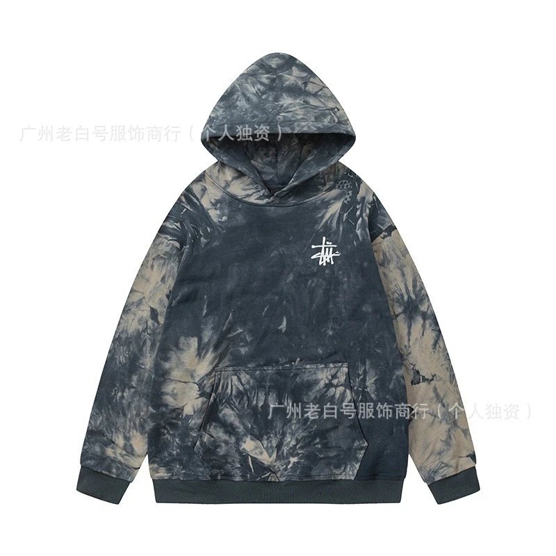 Tie Dye Letter Print Hoodie photo 2