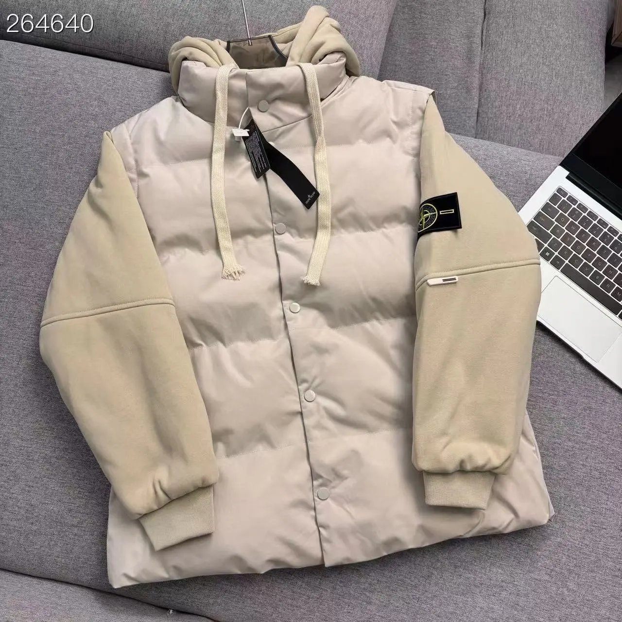 Stone Island Hooded Puffer Jacket photo 8