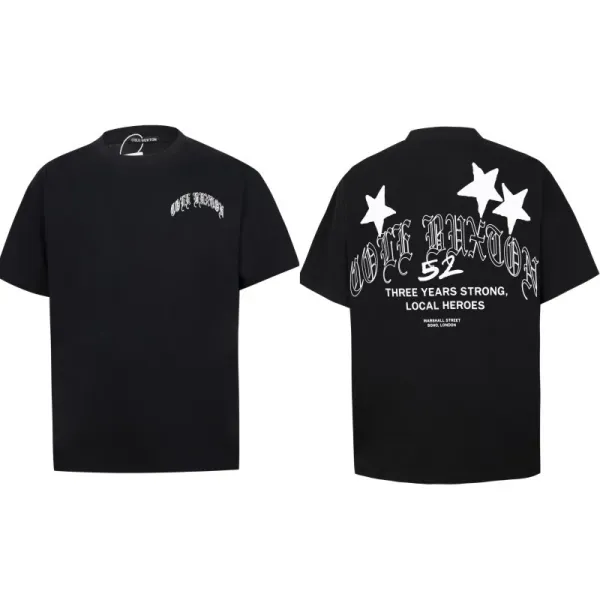 Cole Buxton Three Years Strong Black T-Shirt - 1