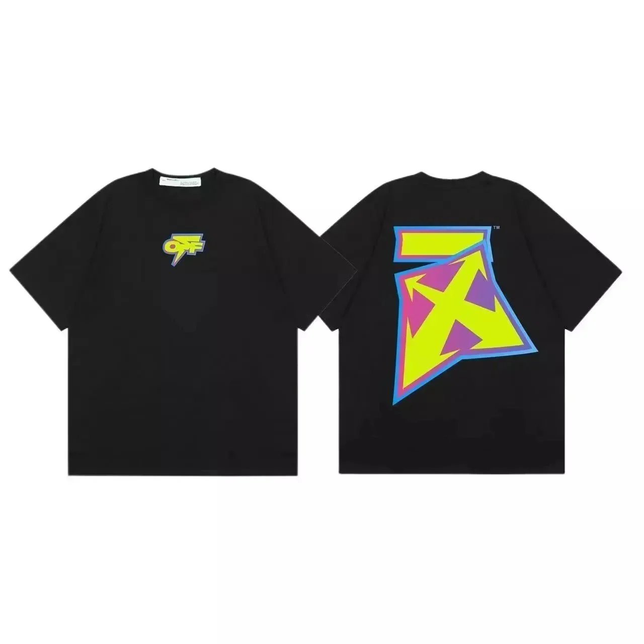 Arrow Print Cotton T-Shirt photo 8