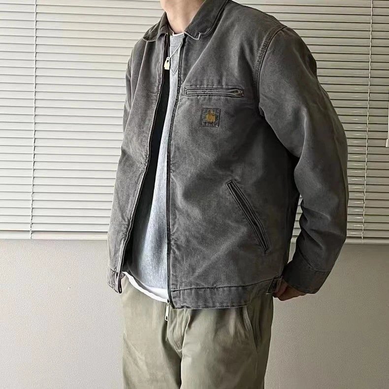 Washed Batik Detroit Jacket photo 7