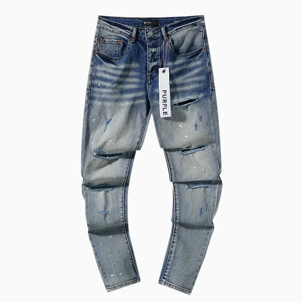 Amiri Knuckleduster Distressed Ripped Jeans - 36