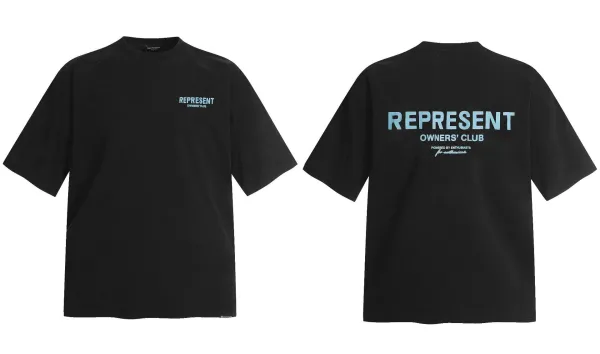 Represent Owners' Club Black T-Shirt - 1