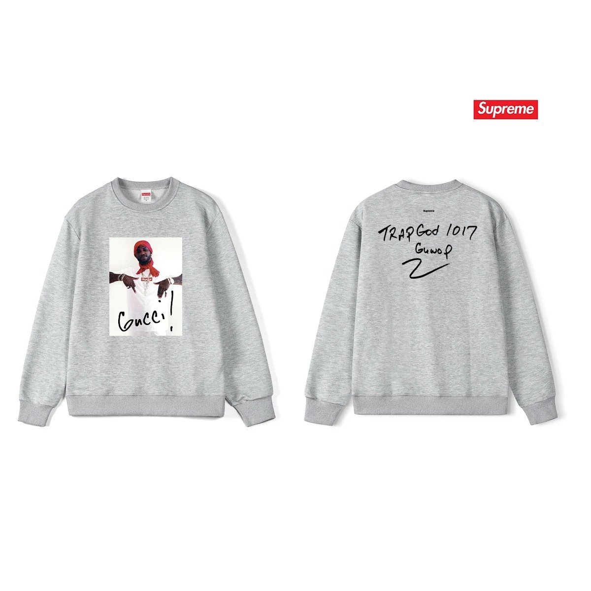Street Print Box Crew Neck Sweatshirt photo 8