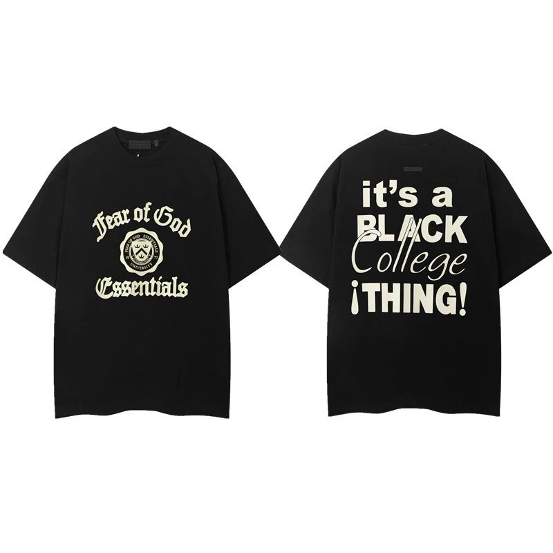 Dopamine Double Line Letter T-Shirt photo 2