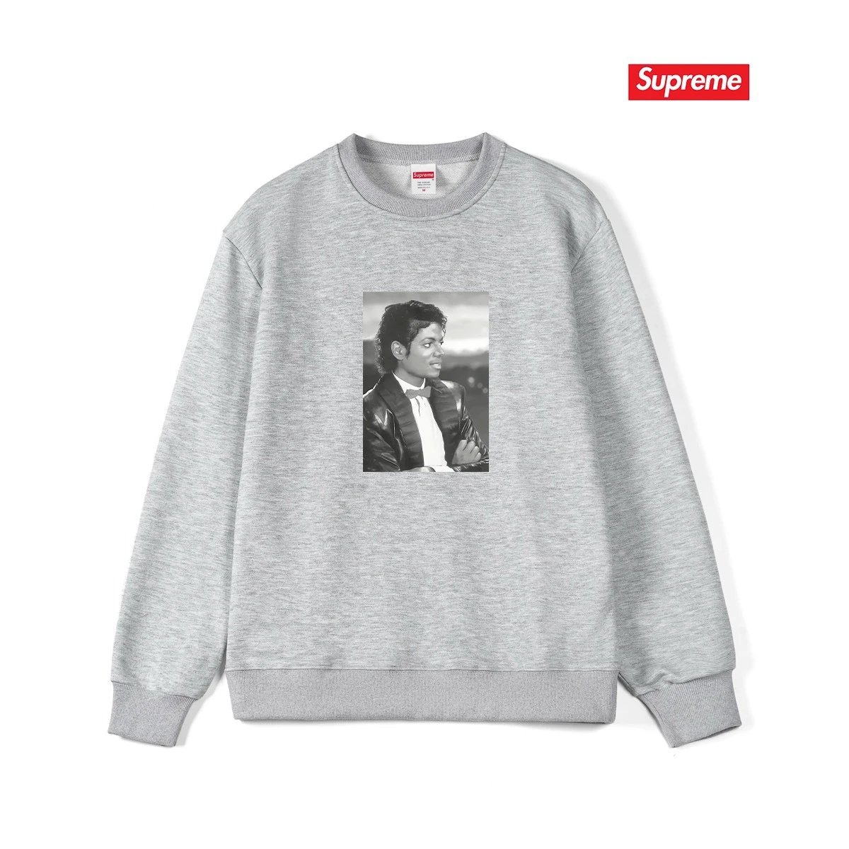 Street Print Box Crew Neck Sweatshirt photo 5