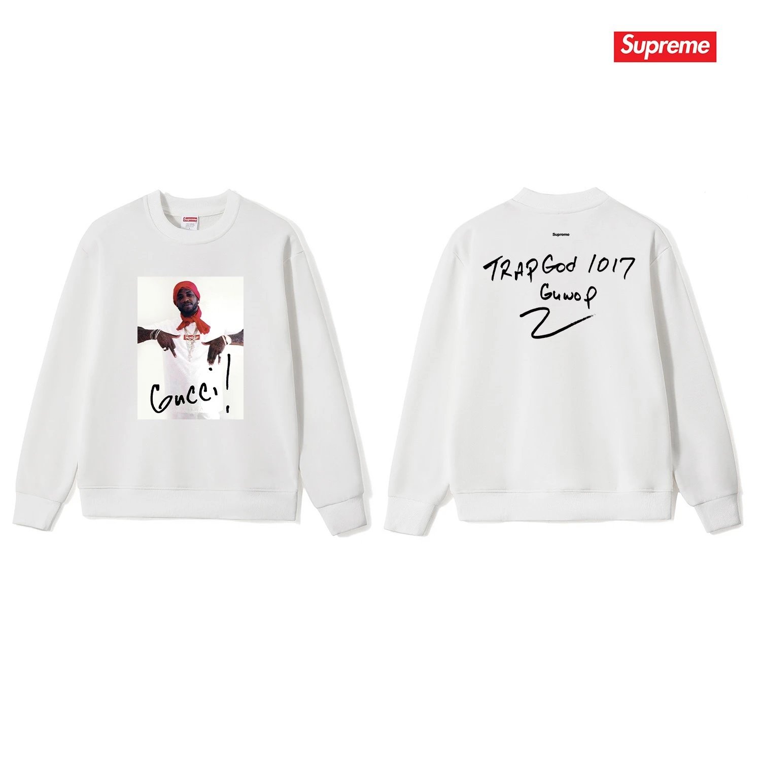 Street Print Box Crew Neck Sweatshirt photo 7