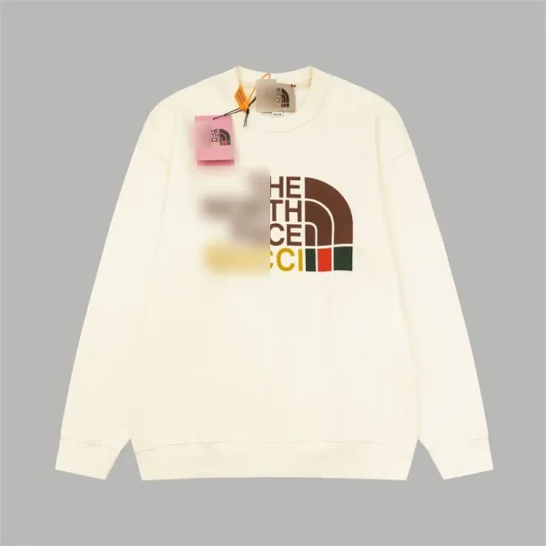 Design Cartoon Graphic Oversized Sweater Dress in Cream with Knee-High Boots - 37
