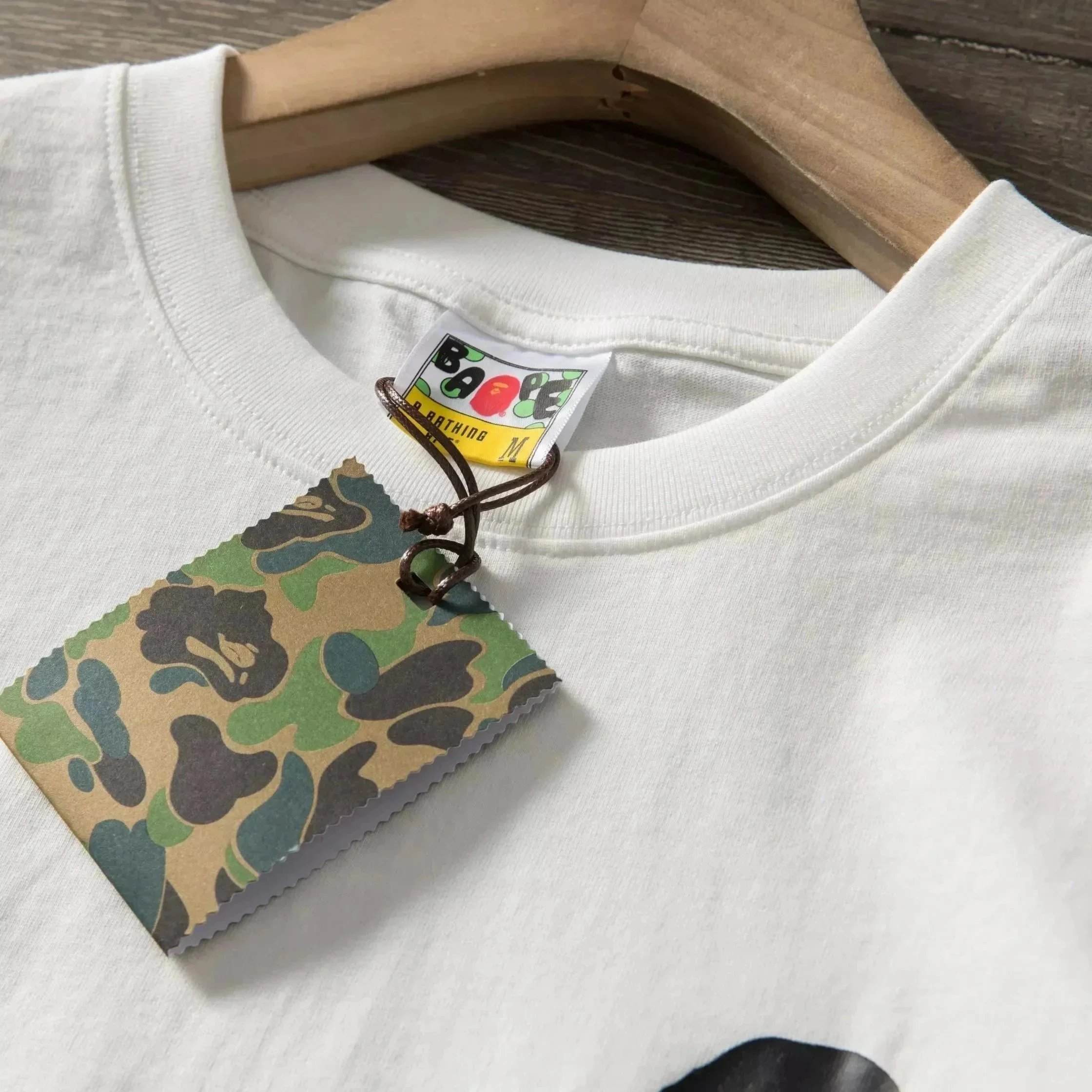 Ape Back Print Logo T-Shirt photo 7