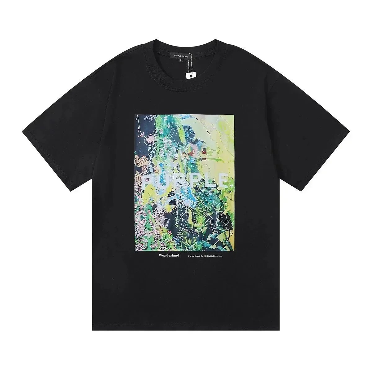 Brand Print Cotton T-Shirt 2024 photo 5
