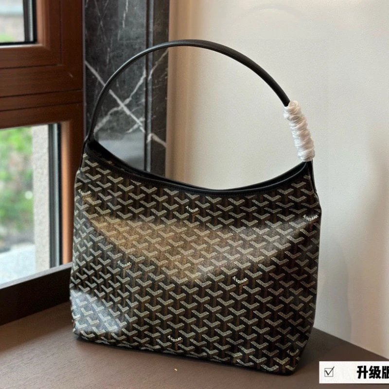 Goyard Shoulder Bags Monogram Hobo — Black