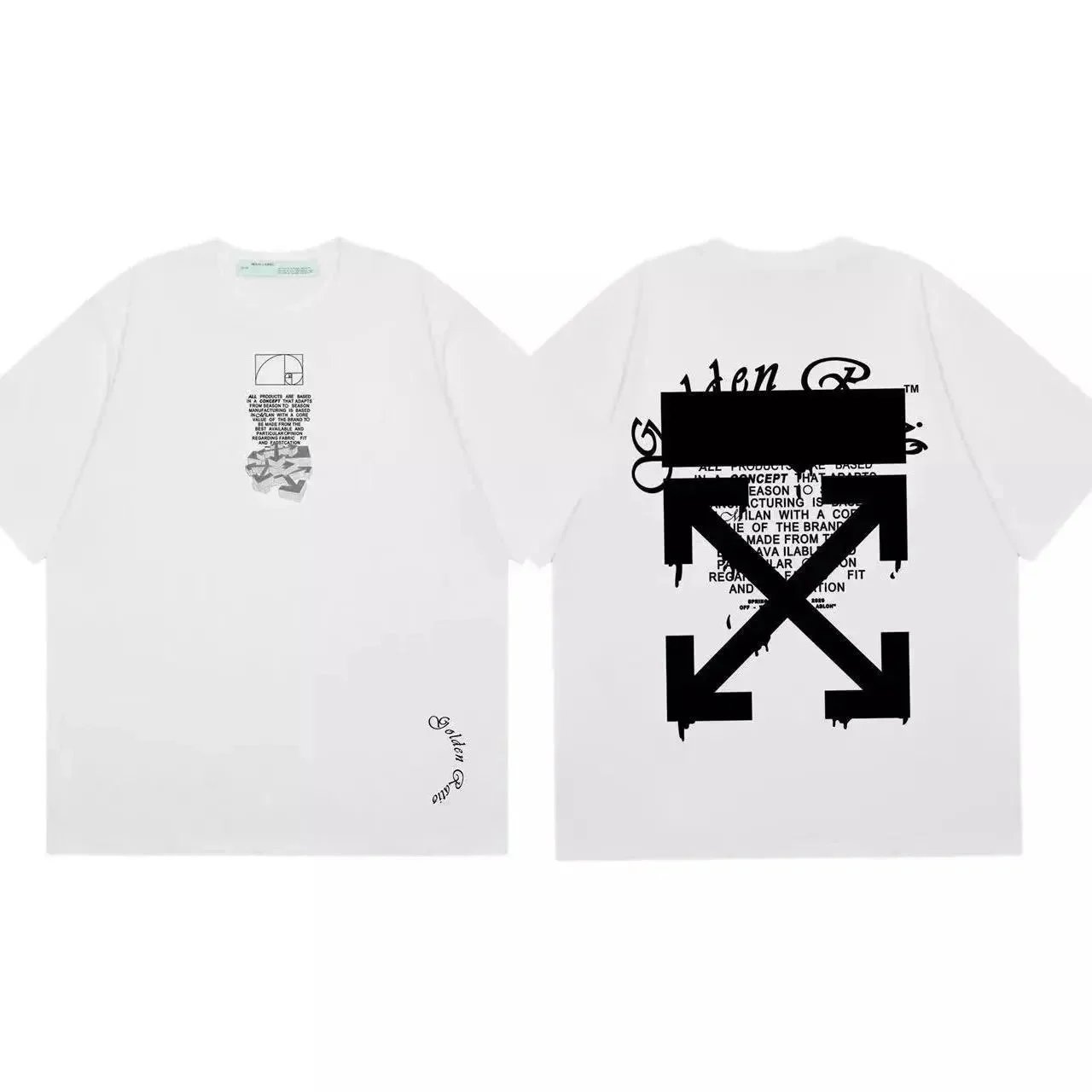Arrow Print Cotton T-Shirt photo 3