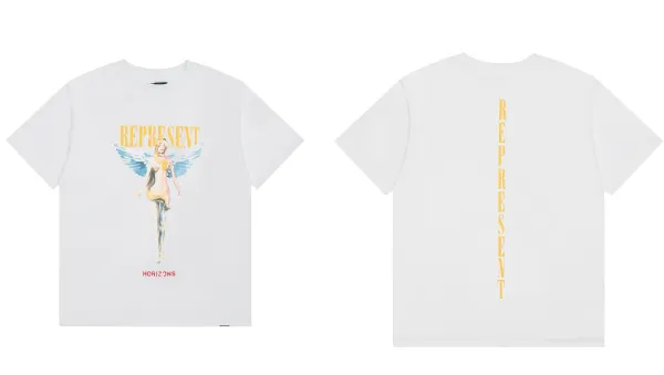 Represent Horizons Angel White T-Shirt - 1