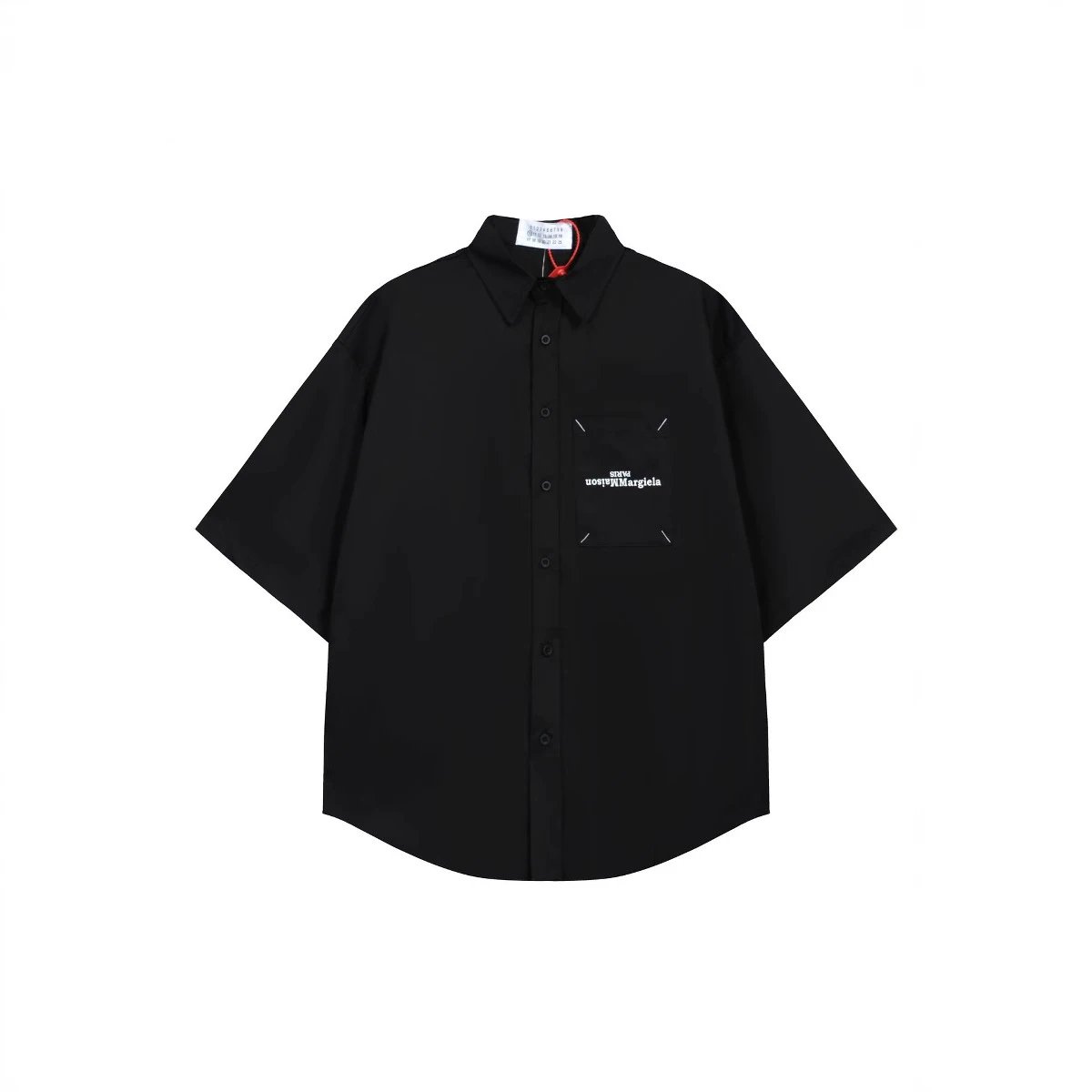 Flip Letter Print Shirt